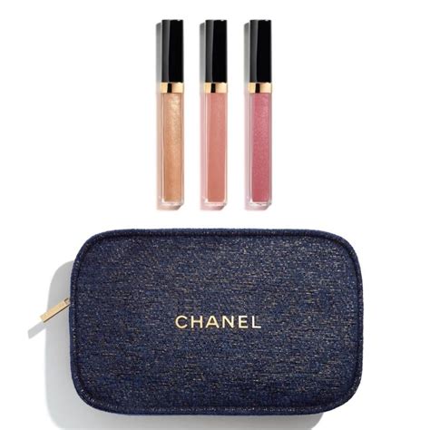 chanel always brilliant lipgloss set|chanel holiday gift sets.